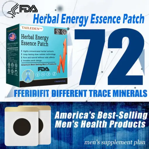TAILEDEN™ PDE5 Men's Herbal Energy Patch