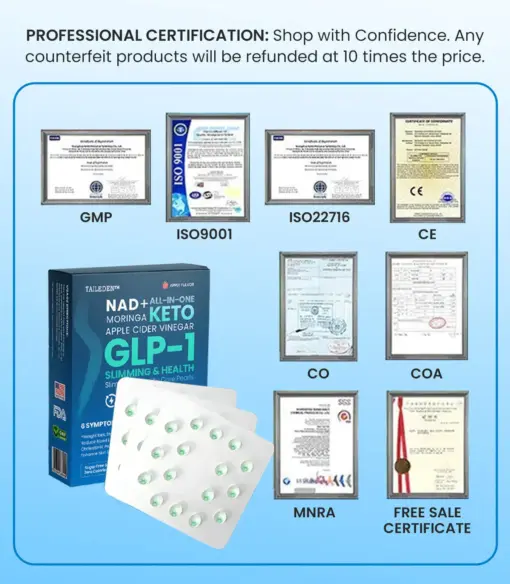 TAILEDEN® GLP-1 Slimming & Health SlimFusion Vitality Core Pearls