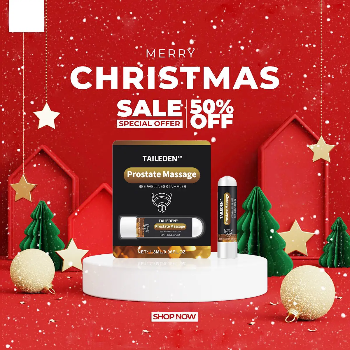 TAILEDEN™ Prostate Massage Bee Wellness Inhaler