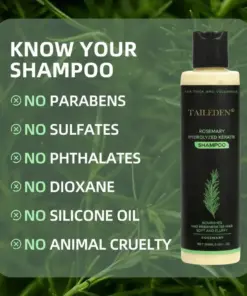 TAILEDEN™ Organic Rosemary Hair Growth Shampoo