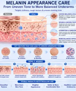 TAILEDEN® 2-in-1 Nano Underarm Deodorizing & Melanin-Control Patches